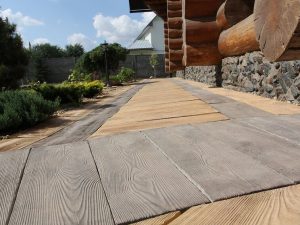 Доска Тротуарная под дерево